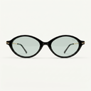 Lunettes de soleil PALMA noires unisex – vue de face – Gango Brand