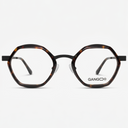 Lunettes de vue NOMAD marron unisex – vue de face – Gango Brand