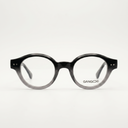 Lunettes de vue AURO noires unisex – vue de face – Gango Brand