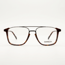 Lunettes de vue RIVAGE marron unisex – vue de face – Gango Brand