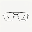 Lunettes de soleil VECTRA SUN noires unisex – vue trois quarts – Gango Brand
