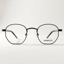 Lunettes de soleil IBIZA noires unisex – vue trois quarts – Gango Brand