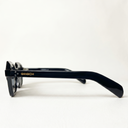 Lunettes de soleil AERO noires unisex – vue de profil – Gango Brand