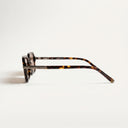 Lunettes de soleil SUNSET marron unisex – vue de profil – Gango Brand