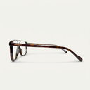 Lunettes de vue RIVAGE marron unisex – vue de profil – Gango Brand