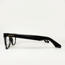 Lunettes de soleil SIROCCO marron unisex – détail de la monture – Gango Brand