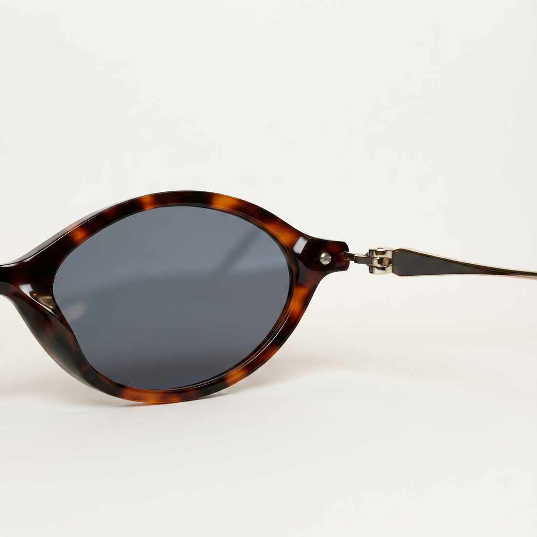 Lunettes de soleil HAVANA marron unisex – détail de la monture – Gango Brand