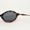 Lunettes de soleil HAVANA marron unisex – détail de la monture – Gango Brand
