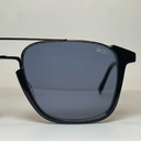 Lunettes de soleil COAST noires unisex – vue trois quarts – Gango Brand