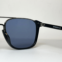 Lunettes de soleil COAST noires unisex – détail de la monture – Gango Brand