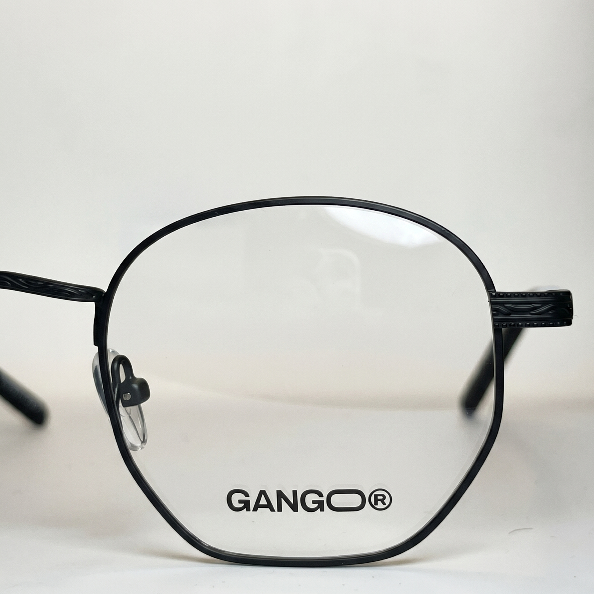 Lunettes de soleil IBIZA noires unisex – vue arrière – Gango Brand