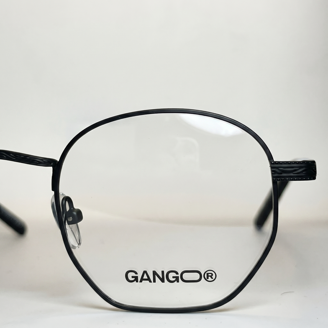 Lunettes de soleil IBIZA noires unisex – vue arrière – Gango Brand