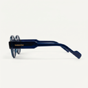 Lunettes de soleil LAGOON vertes unisex – vue de profil – Gango Brand