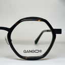 Lunettes de vue NOMAD marron unisex – vue trois quarts – Gango Brand