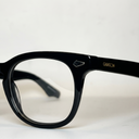 Lunettes de vue RAYO noires unisex – vue arrière – Gango Brand