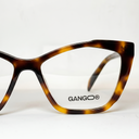 Lunettes de vue SIRENA marron unisex – détail de la monture – Gango Brand