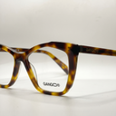 Lunettes de vue SIRENA marron unisex – vue trois quarts – Gango Brand